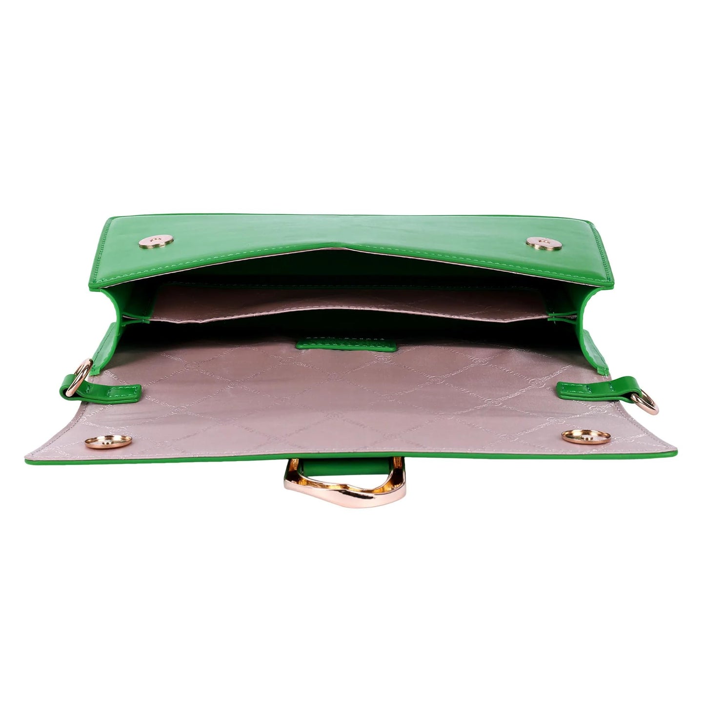 Lino Perros Womens Green Hand Bag - SaumyasStore