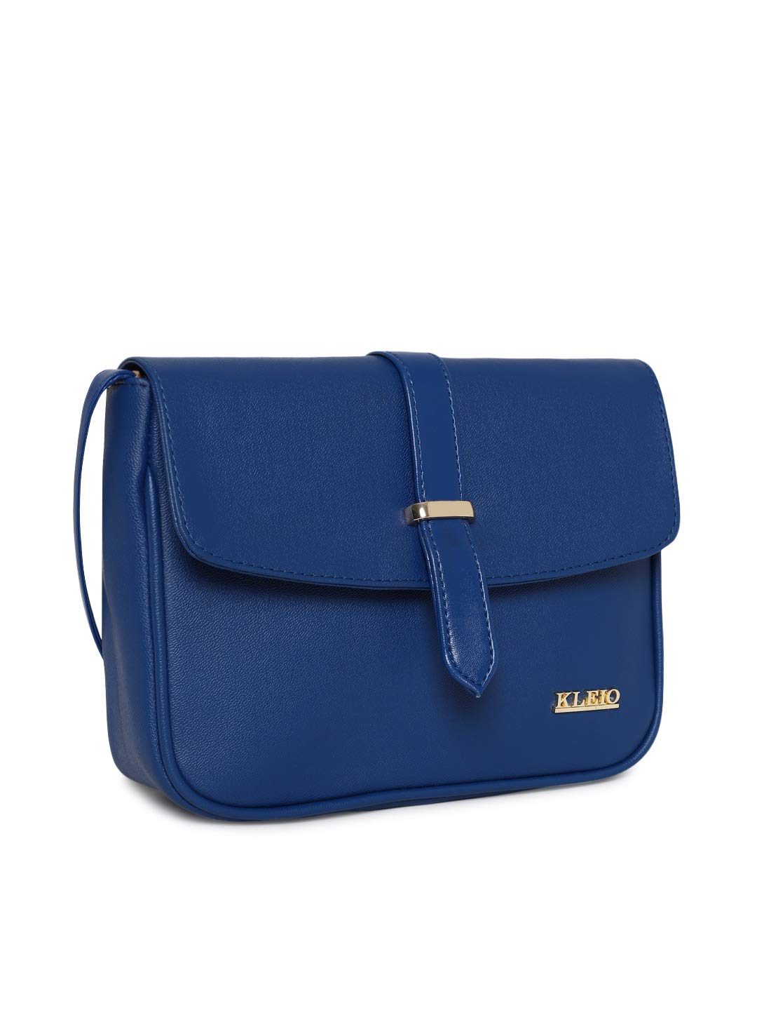 KLEIO Stylish PU Sling Bag for Women/Girls (Royal Blue) (HO8016KL-RB) - SaumyasStore
