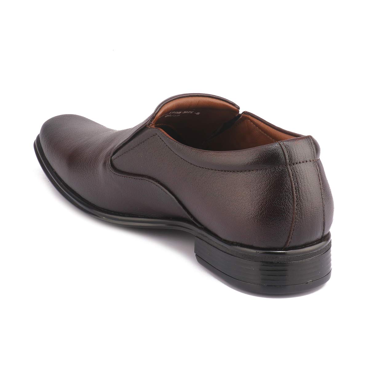 Red Chief Dark Brown Leather Formal Slip on Shoes for Men_Size 10_UK_RC1999 095 - SaumyasStore
