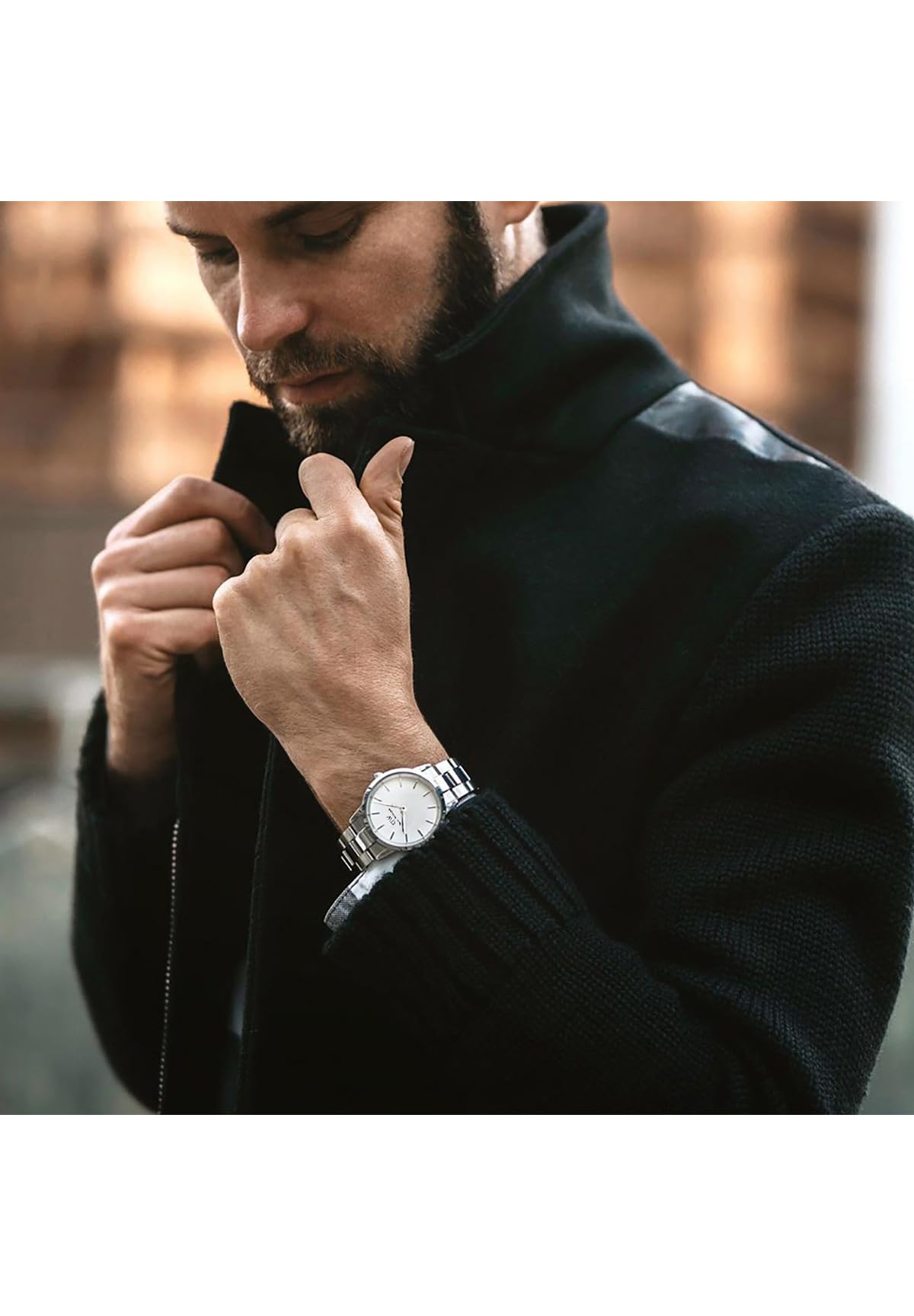 Daniel Wellington Iconic Link 28mm Silver - SaumyasStore