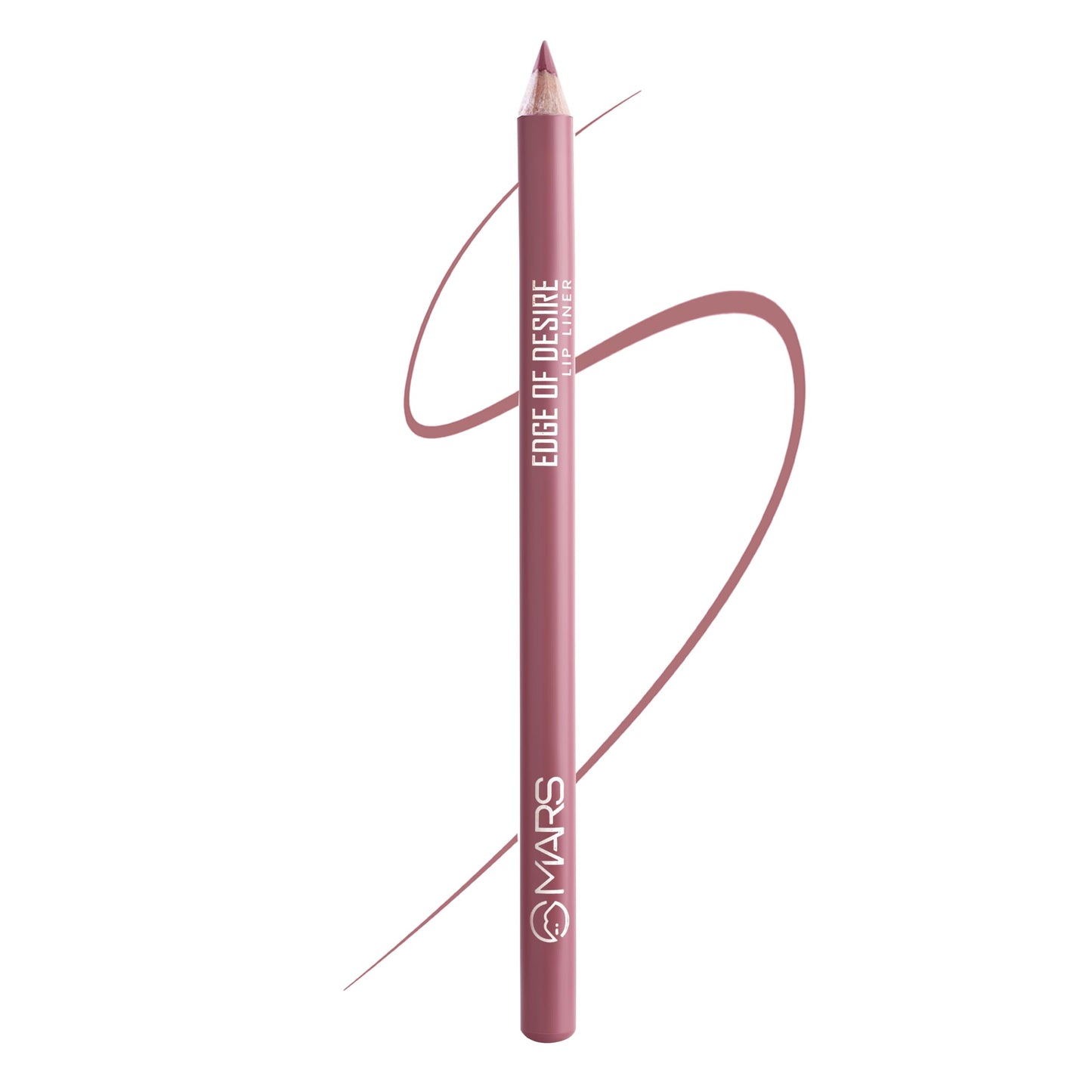 MARS Matte Lip Liner | One Swipe Smooth Application | Long Lasting Lip Pencil | (1.4gm) (17-BARBIE BOLD) - SaumyasStore