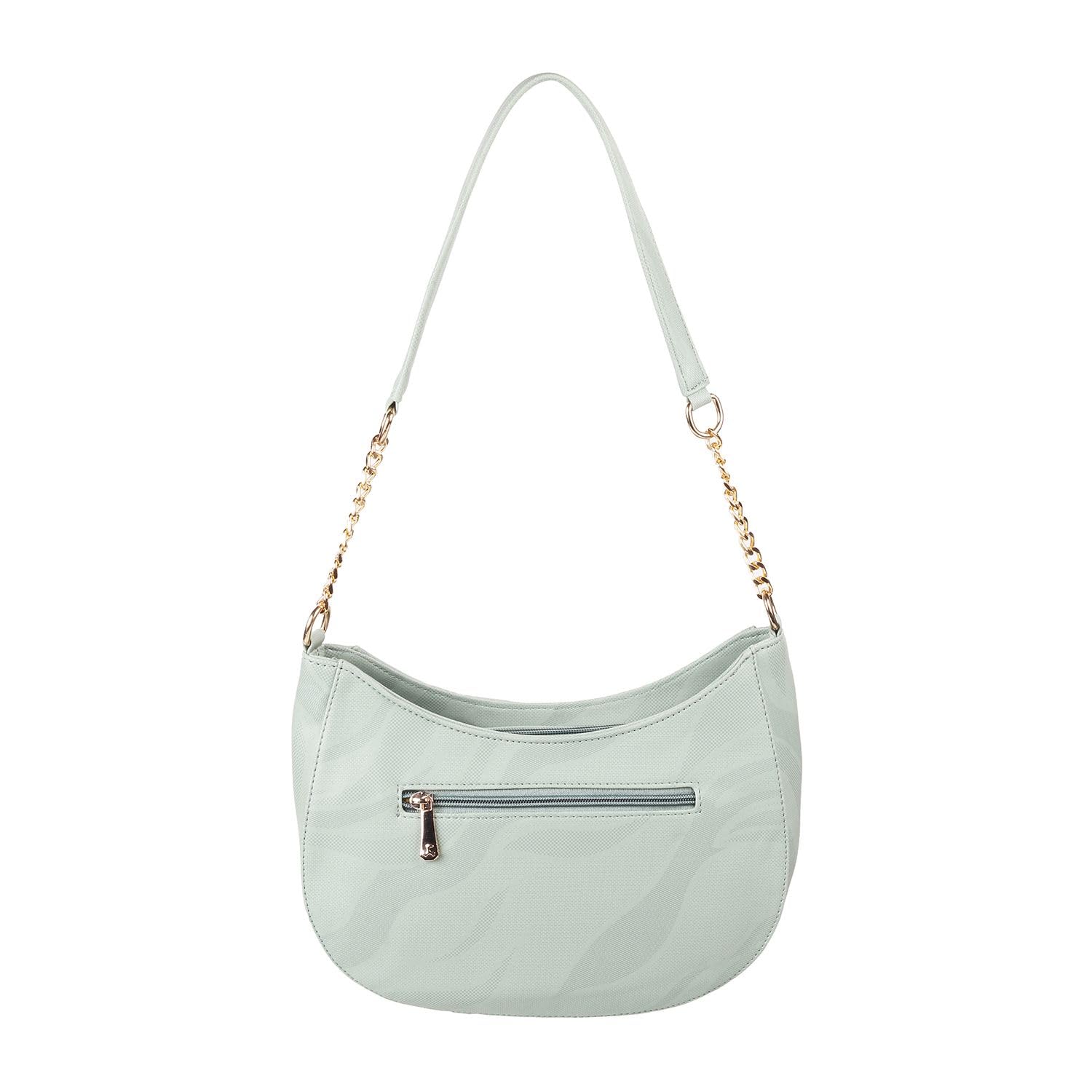 Mochi Women Light Green Shoulder Bag - SaumyasStore
