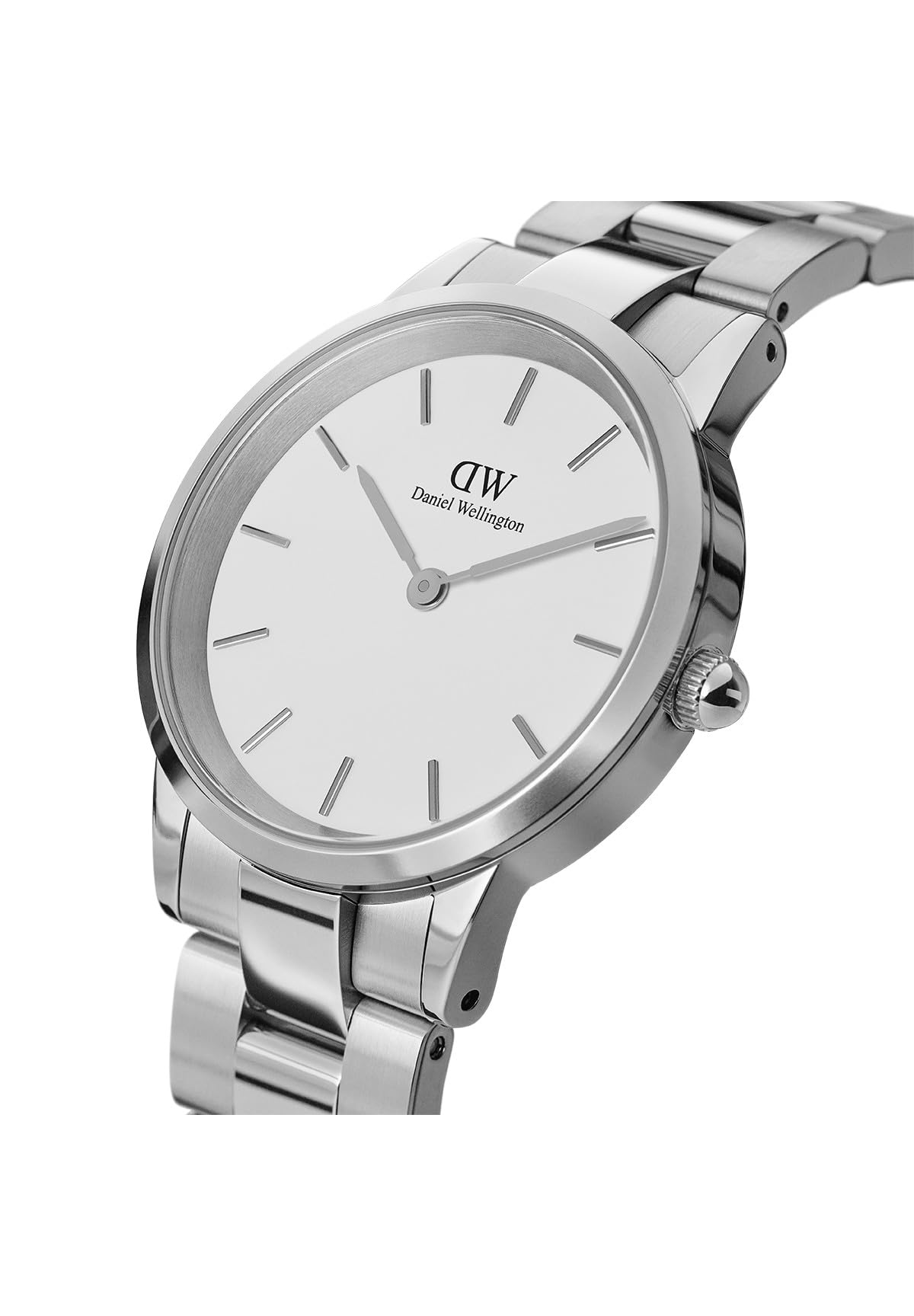 Daniel Wellington Iconic Link 28mm Silver - SaumyasStore