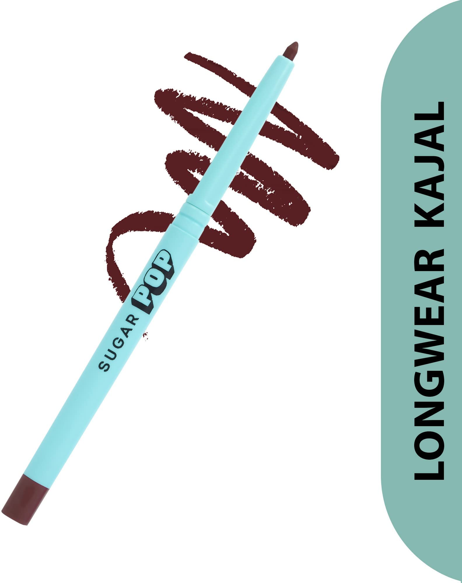 SUGAR POP Complete Matte Kajal Kit-01 Black Kajal+02 Blue Kajal+03 Brown Kajal | Long Lasting l Lasts up to 16 Hours - SaumyasStore