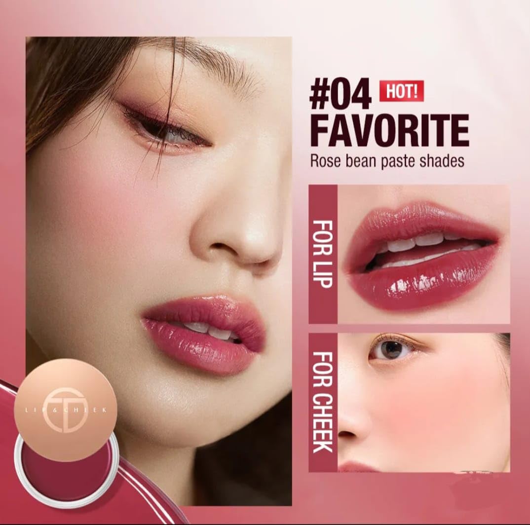 COSLUXE O TWO O 2 in 1 Hydrating Gloss Lip & Cheek Balm Semi-Matte Finish 6g (05 SILENCE) - SaumyasStore