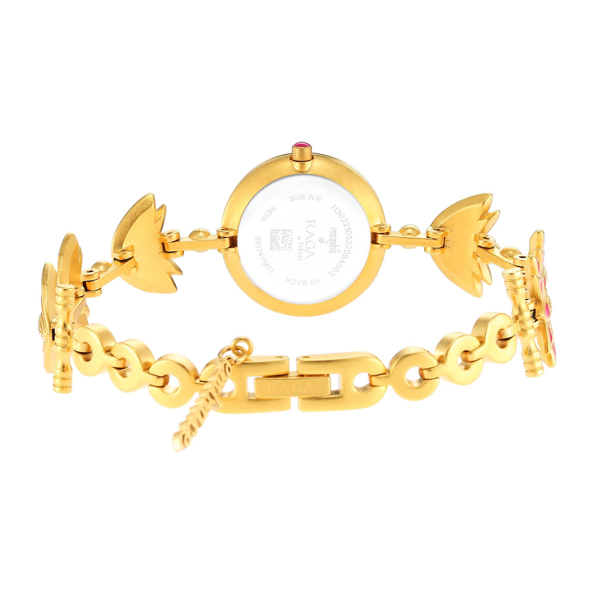 Titan Analog Green Dial Women's Watch-95174YM01 - SaumyasStore