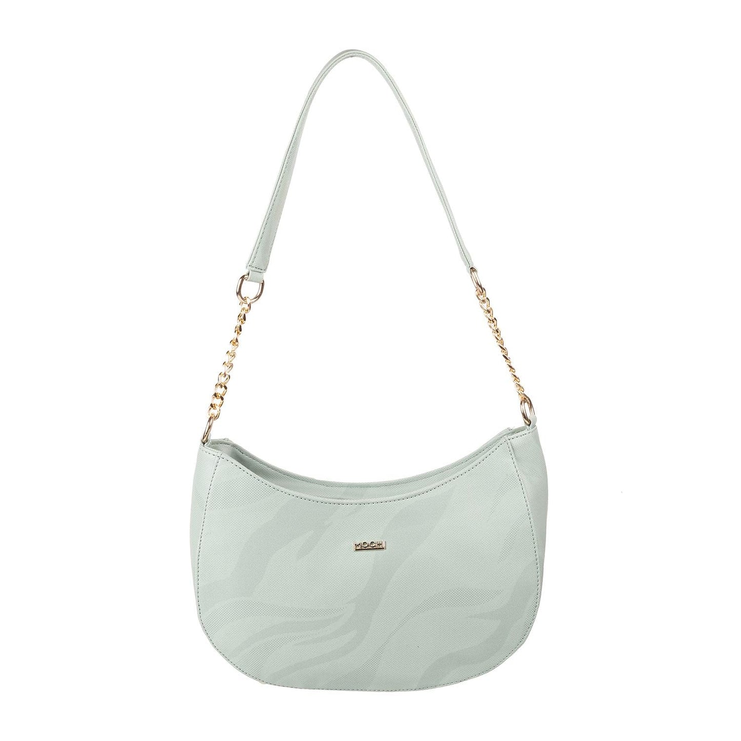 Mochi Women Light Green Shoulder Bag - SaumyasStore