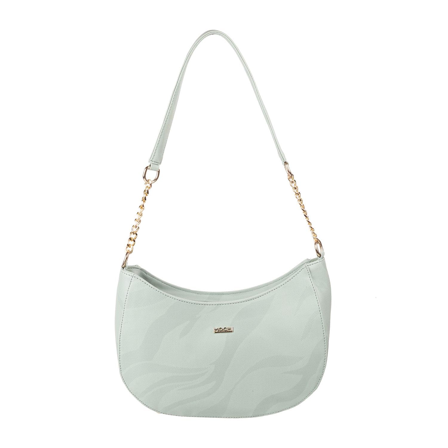 Mochi Women Light Green Shoulder Bag - SaumyasStore