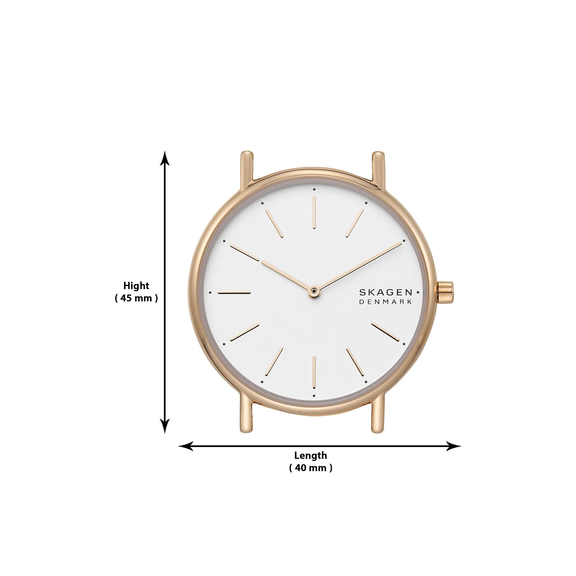Skagen Analog White Dial Women's Watch - SaumyasStore