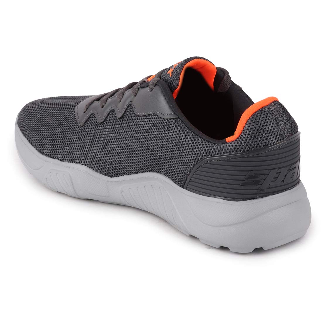 Sparx Mens Darkgreyneonorange Running Shoe - SaumyasStore