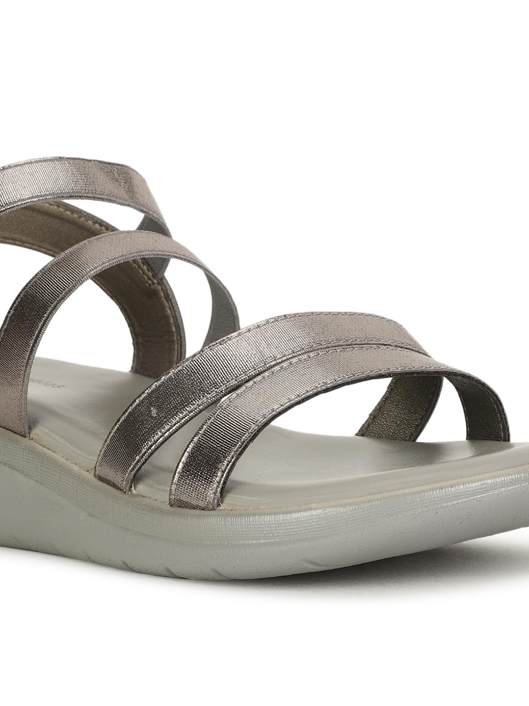 Hush Puppies NOAH Women Casual Sandal In SILVER - SaumyasStore
