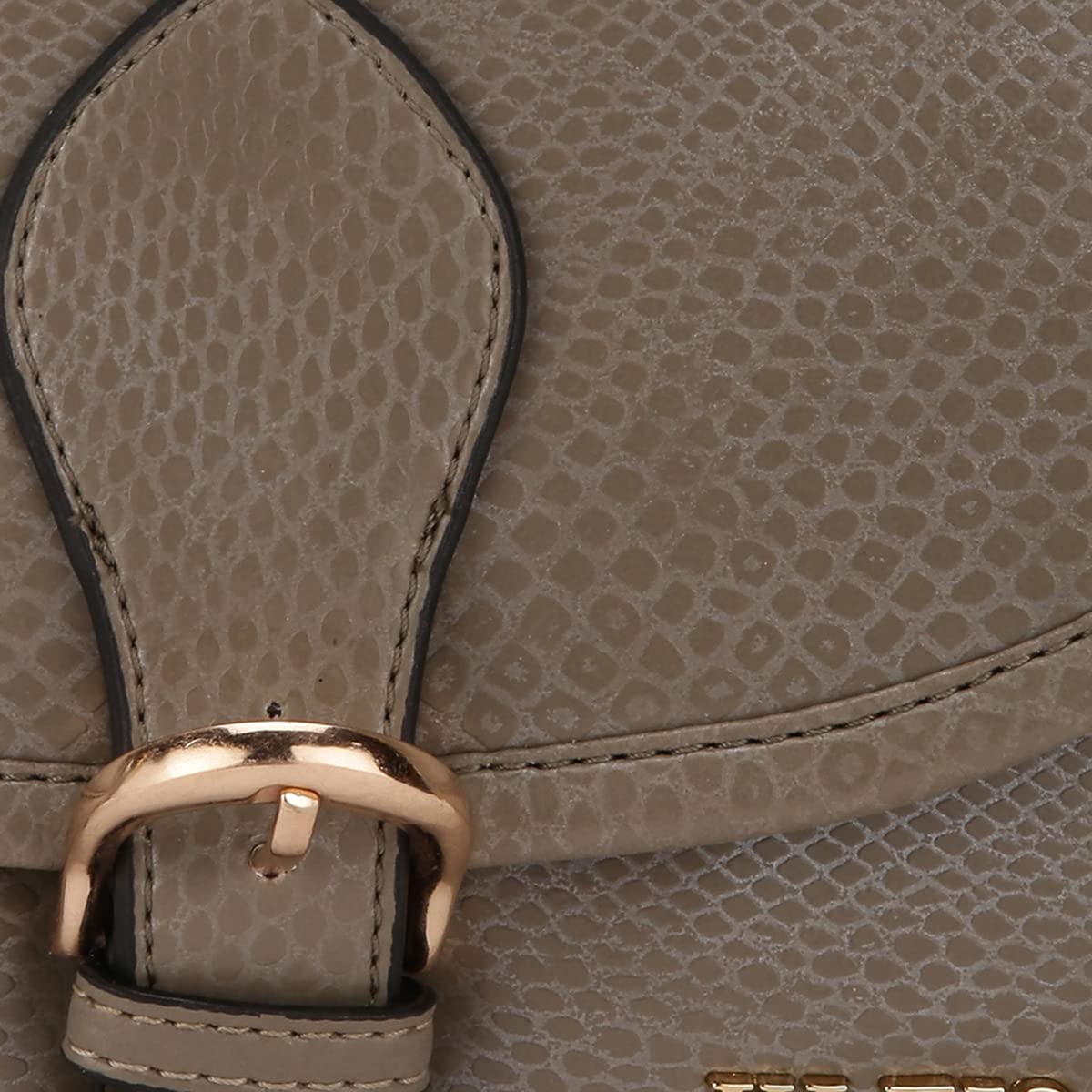 KLEIO Snake Faux Leather Side Cross Body Sling Bag for Women's/Girls (HO8053KL-GY)(GREY) - SaumyasStore