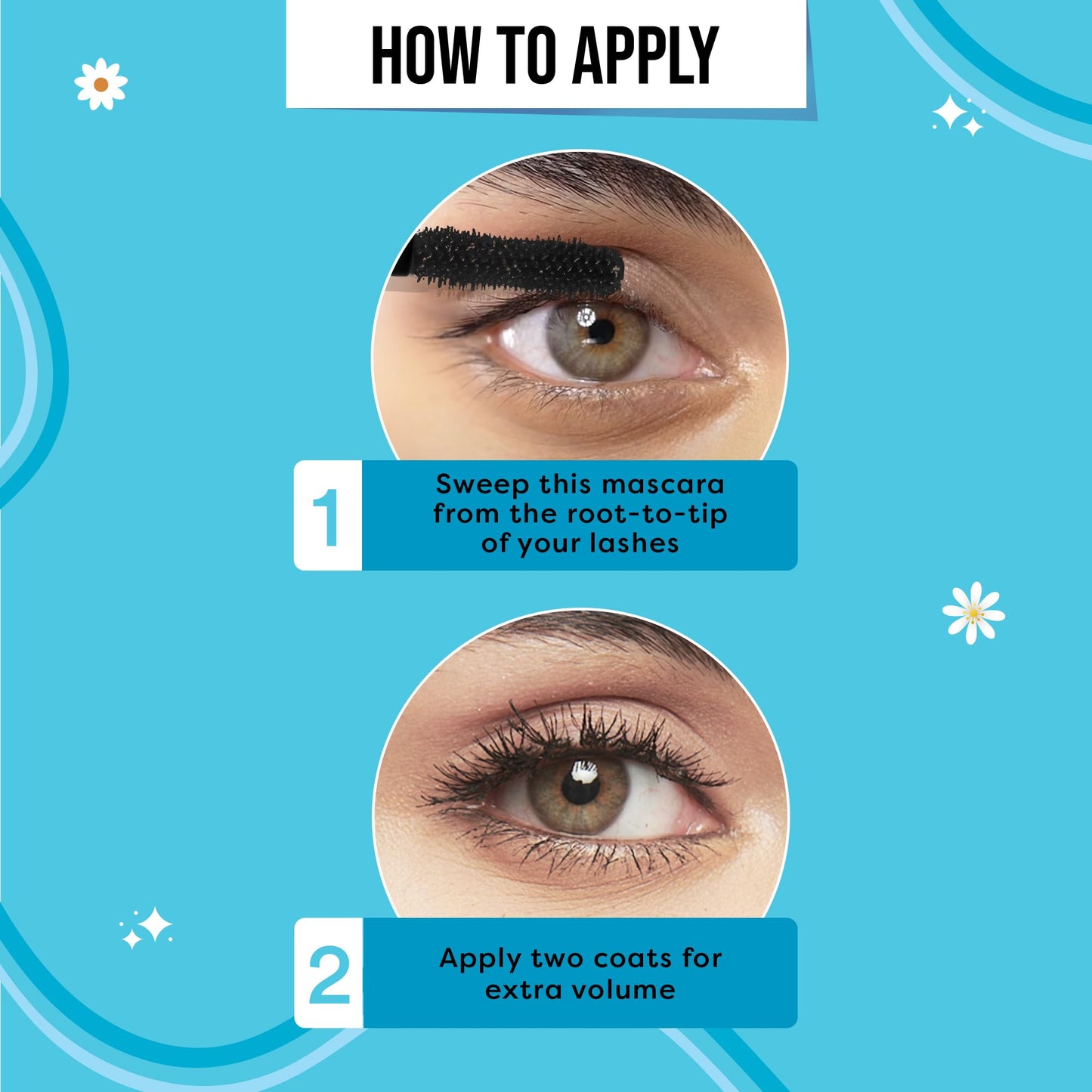 SUGAR POP Volumizing Mascara - 01 Black (Intense Black Pigment) l Adds Definition, Volumizes and Lengthens Lashes, Smudge Proof, Quick Drying, Long Lasting l Lash Defining Mascara with Ergonomically Designed Wand for Women l 9 ml - SaumyasStore