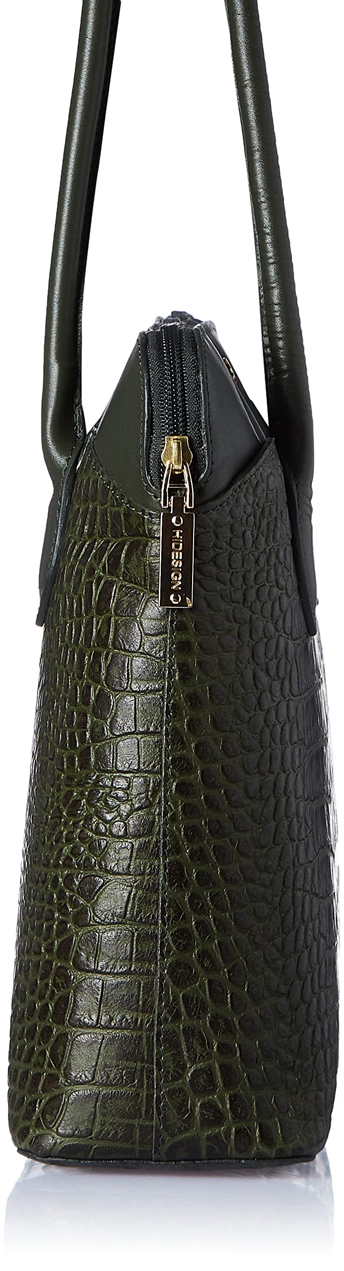 Hidesign womens SB FABIOLA II Large Emerald Tote Bag - SaumyasStore