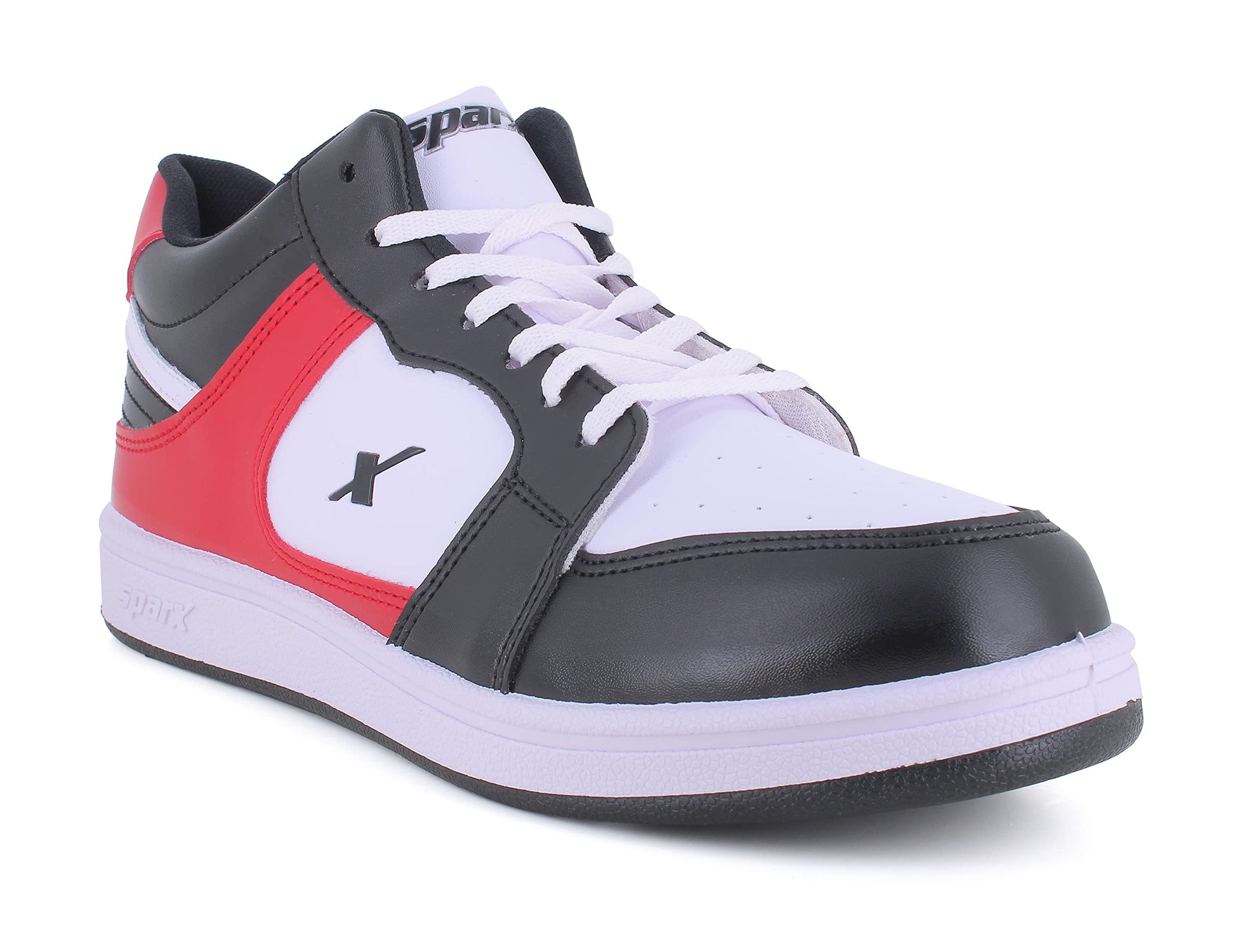 Sparx Mens  Whiteblack Sneaker - SaumyasStore