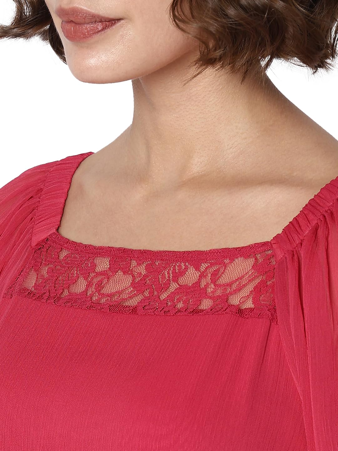 VERO MODA Women's Polyester Modern Maxi Casual Dress (Granita) - SaumyasStore