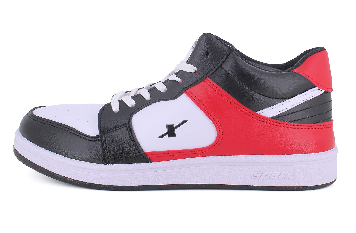 Sparx Mens  Whiteblack Sneaker - SaumyasStore