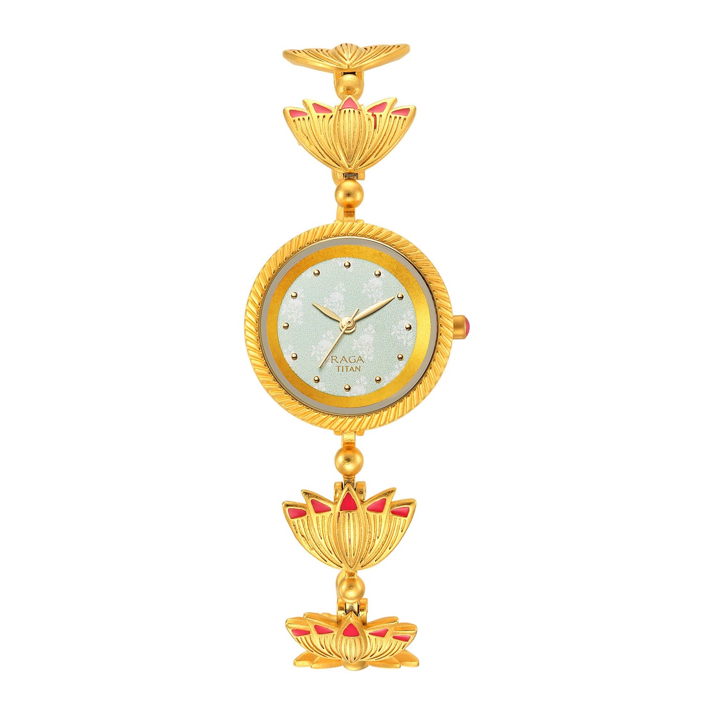 Titan Analog Green Dial Women's Watch-95174YM01 - SaumyasStore