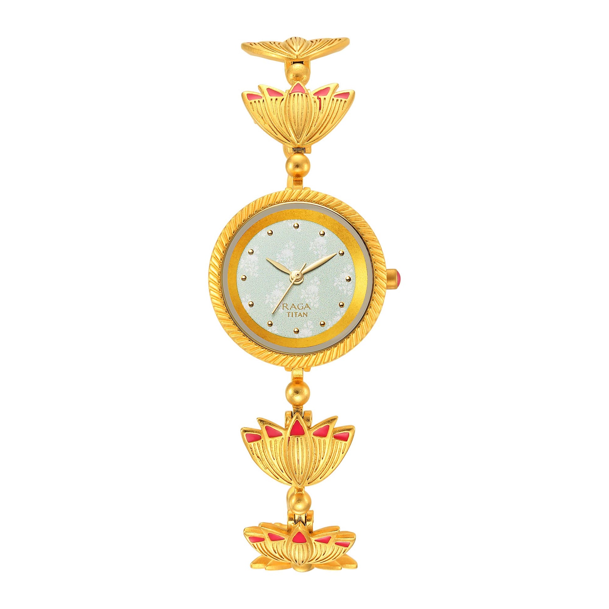 Titan Analog Green Dial Women's Watch-95174YM01 - SaumyasStore