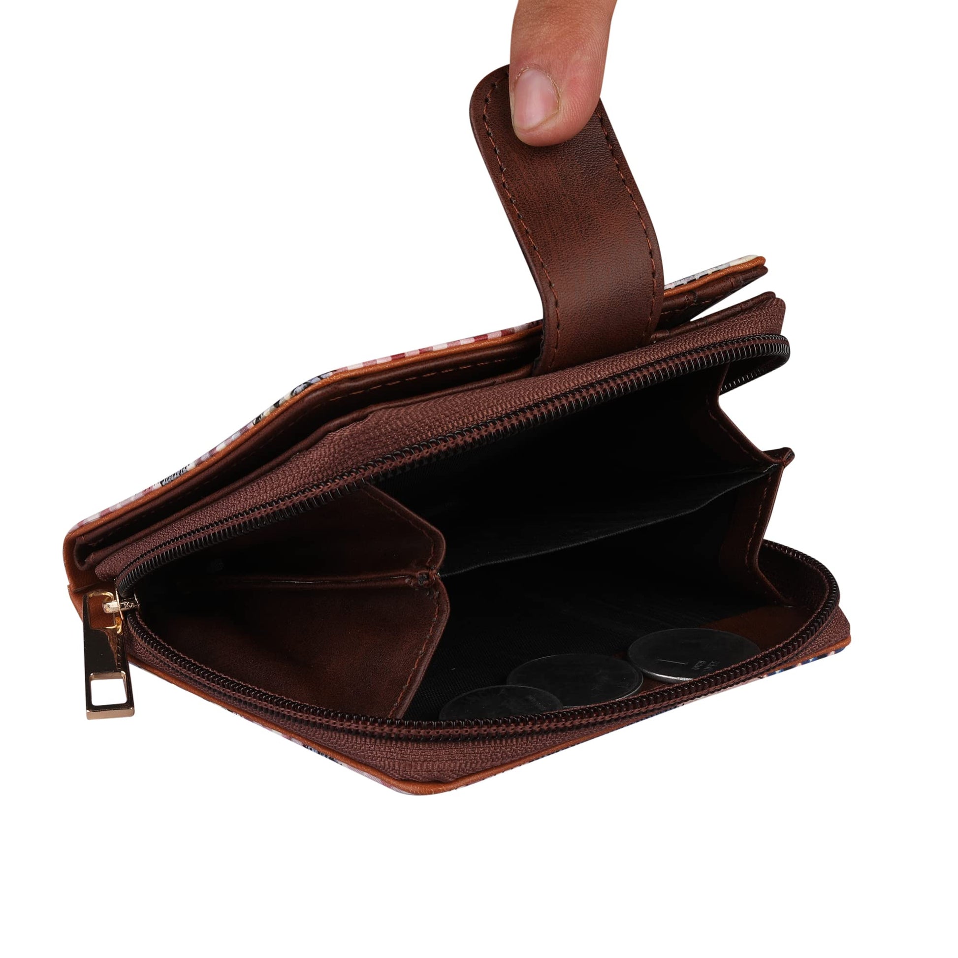 ShopMantra Faux Leather Women Purse(blue) - SaumyasStore