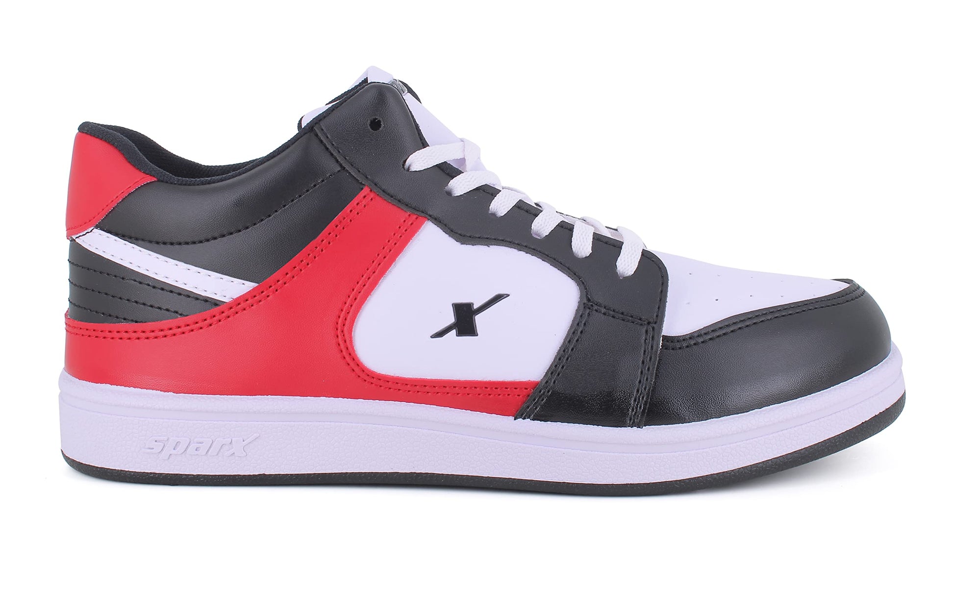 Sparx Mens  Whiteblack Sneaker - SaumyasStore