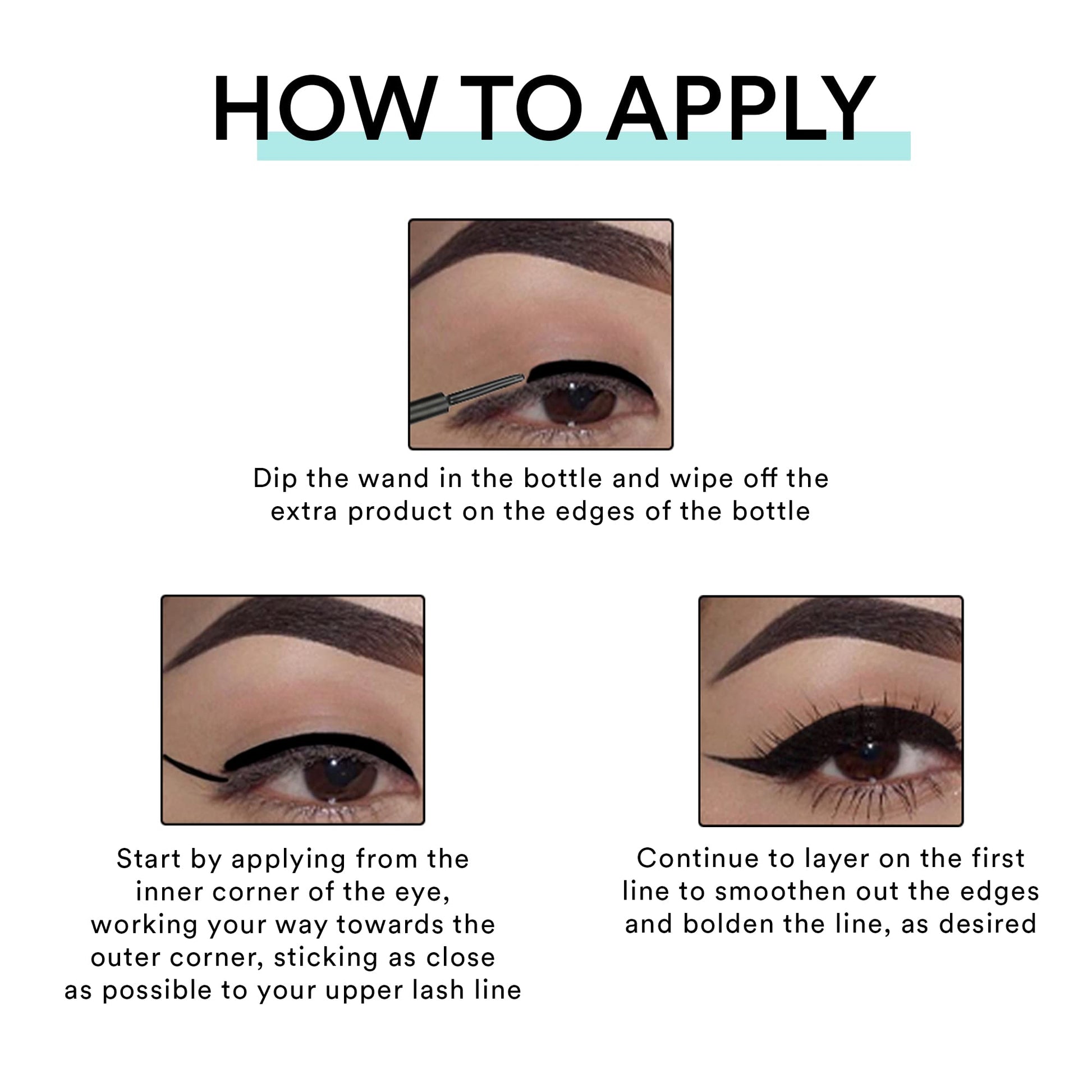 Sugar Pop Matte Finish Eyeliner, Smudge-Proof, Water-Resistant, Quick Drying | Lasts Up To 10 Hours - 01 Black - SaumyasStore