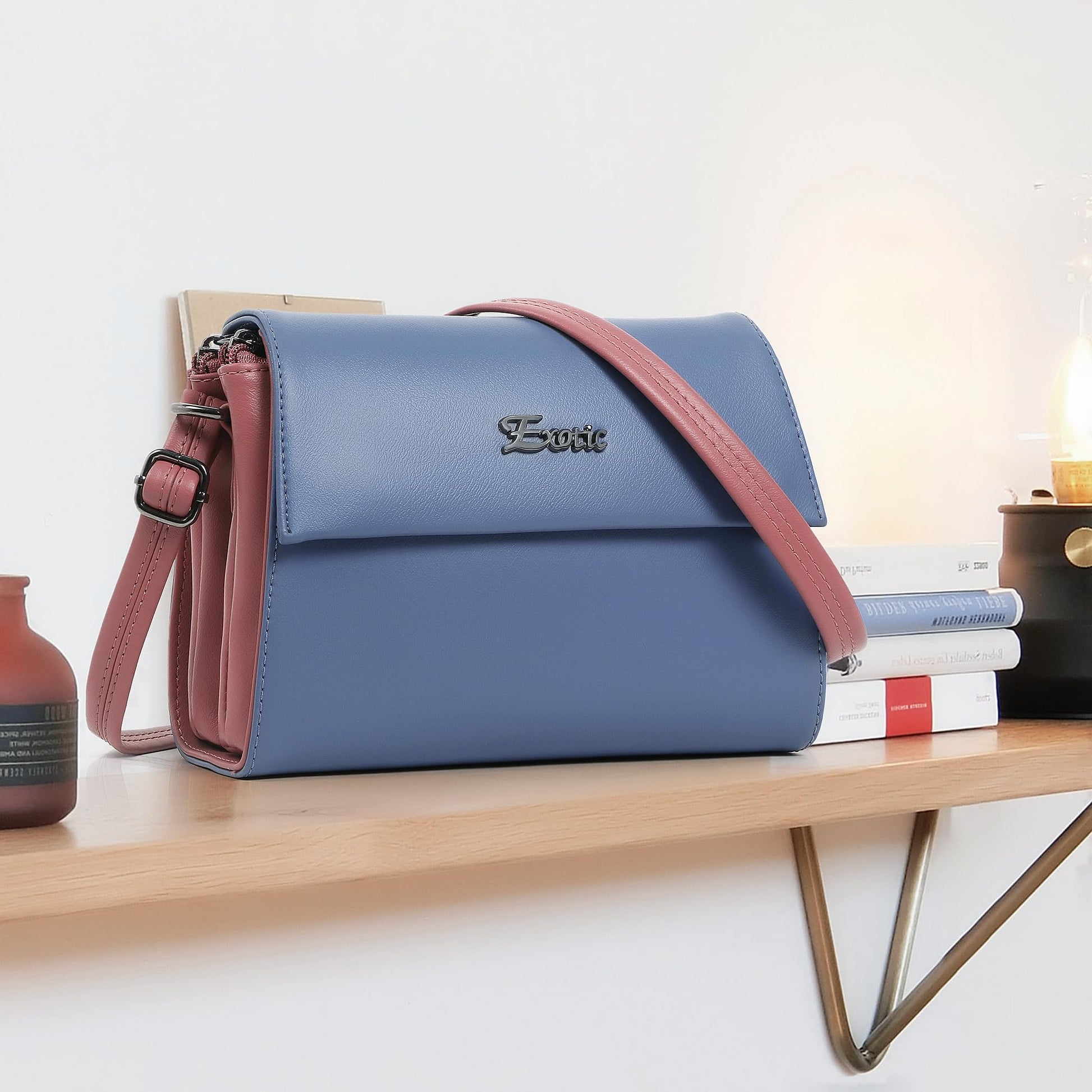 EXOTIC Stylish and Durable Sling Bag (BLUE) - SaumyasStore