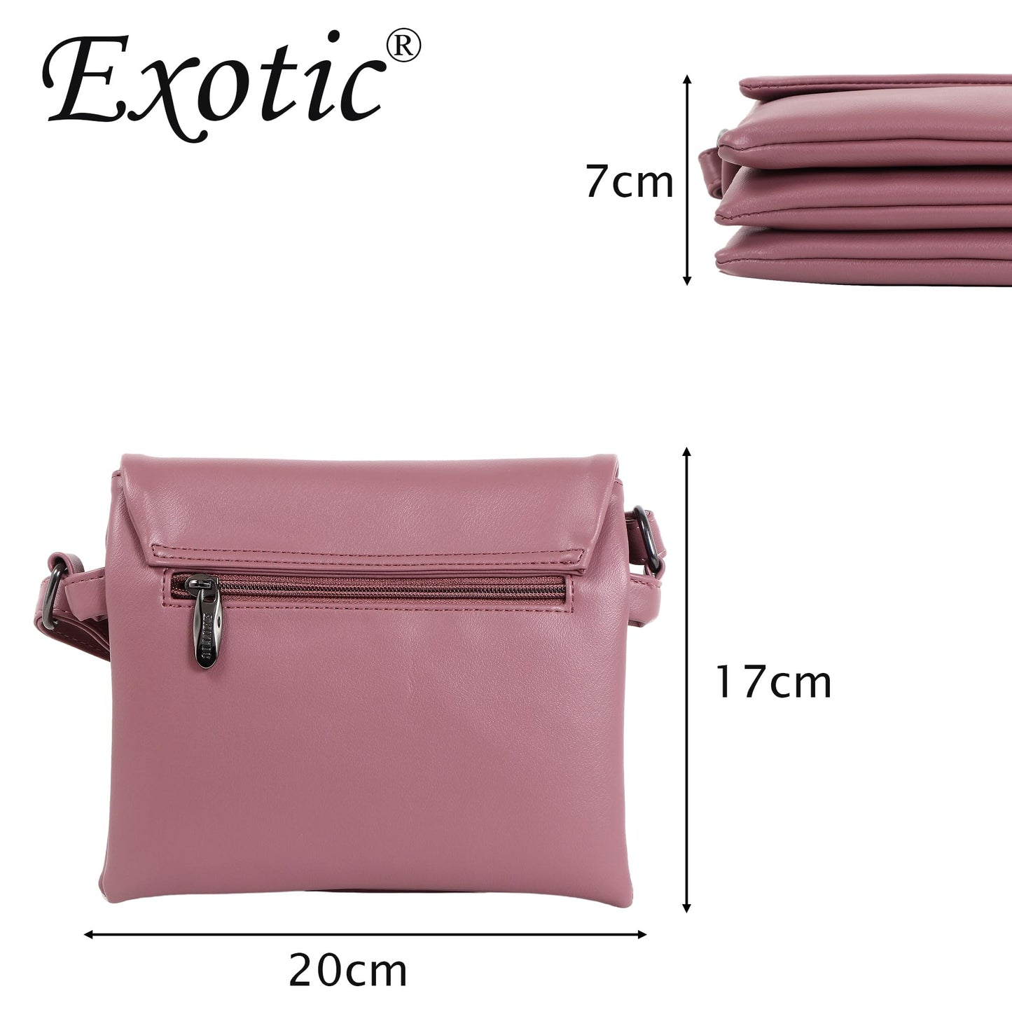 EXOTIC Sling Bag for Girls/Women (Blue) - SaumyasStore