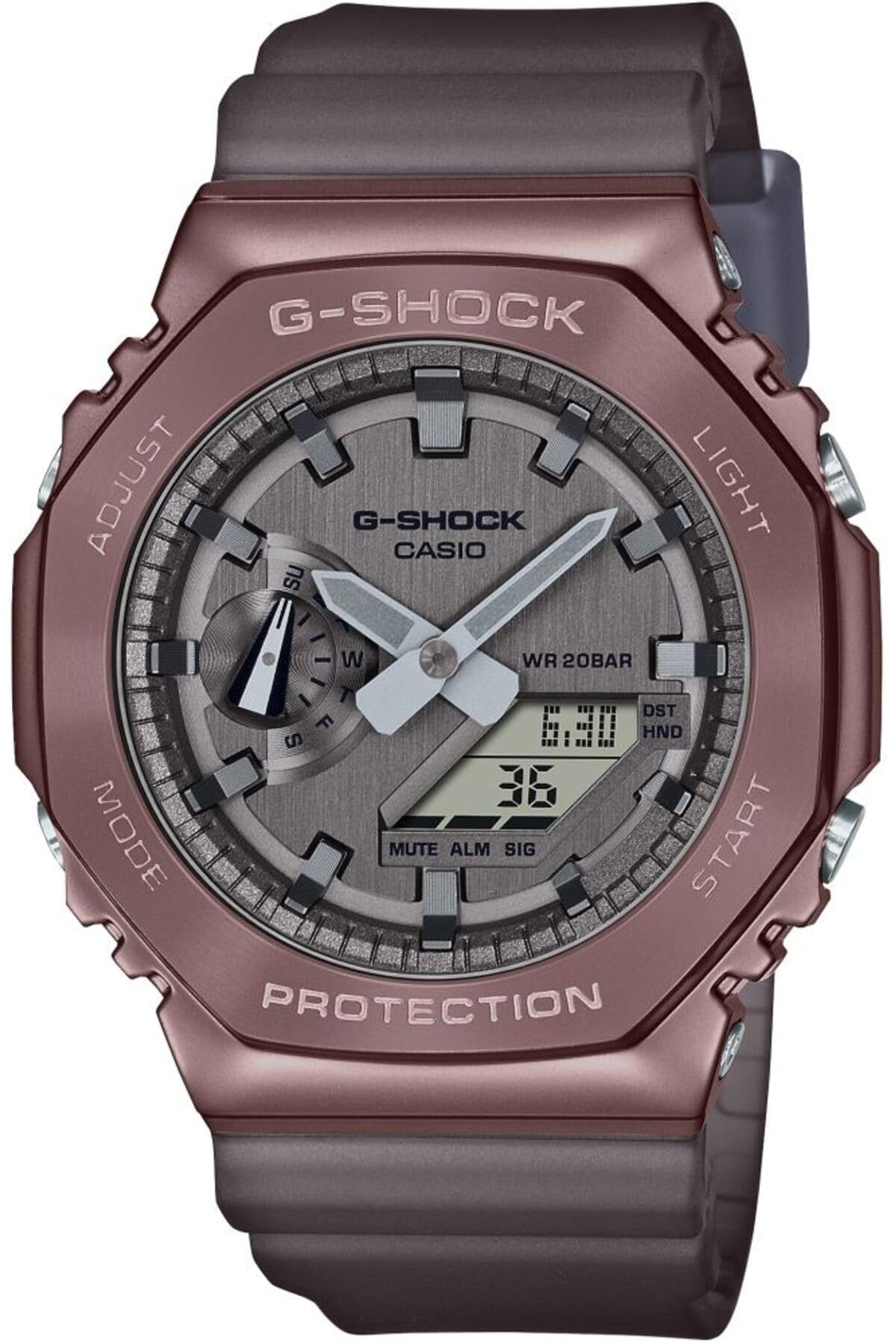 Casio G-Shock Analog-Digital Grey Dial Men GM-2100MF-5ADR (G1214) - SaumyasStore