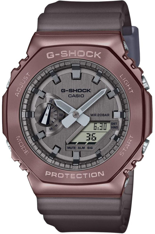 Casio G-Shock Analog-Digital Grey Dial Men GM-2100MF-5ADR (G1214) - SaumyasStore