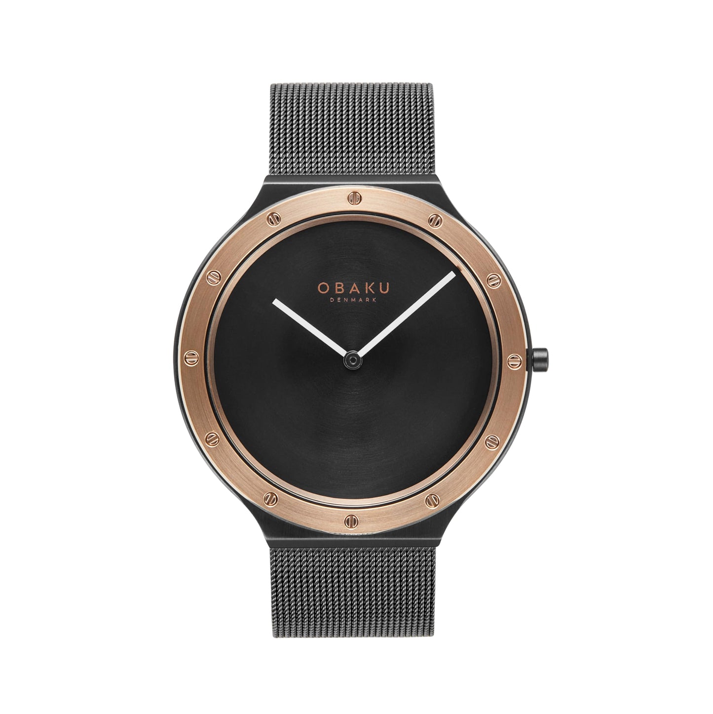 Obaku Analog Black Dial Men's Watch - SaumyasStore