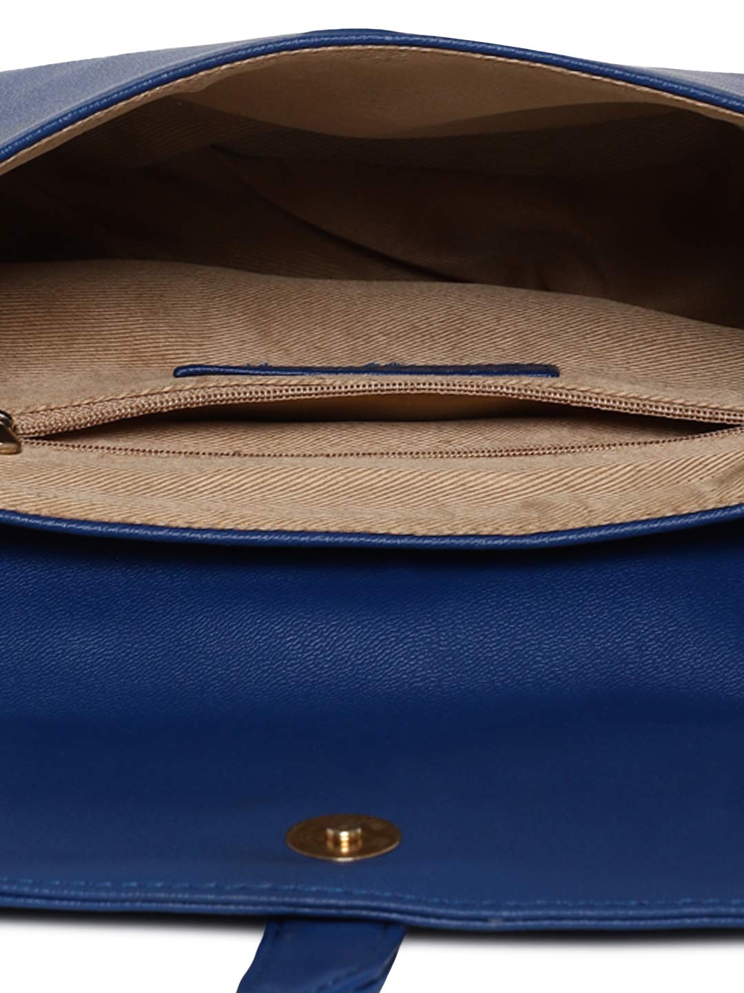 KLEIO Stylish PU Sling Bag for Women/Girls (Royal Blue) (HO8016KL-RB) - SaumyasStore