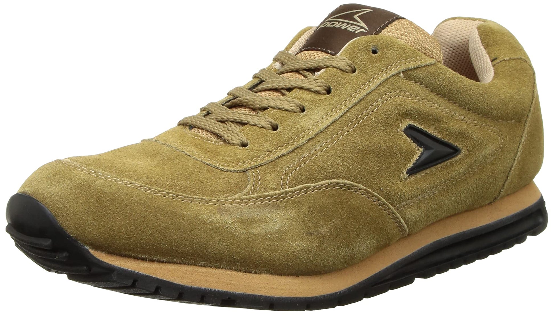 Power mens EXTREME LEATHER Beige Casual shoes - 8 UK (8338894) - SaumyasStore