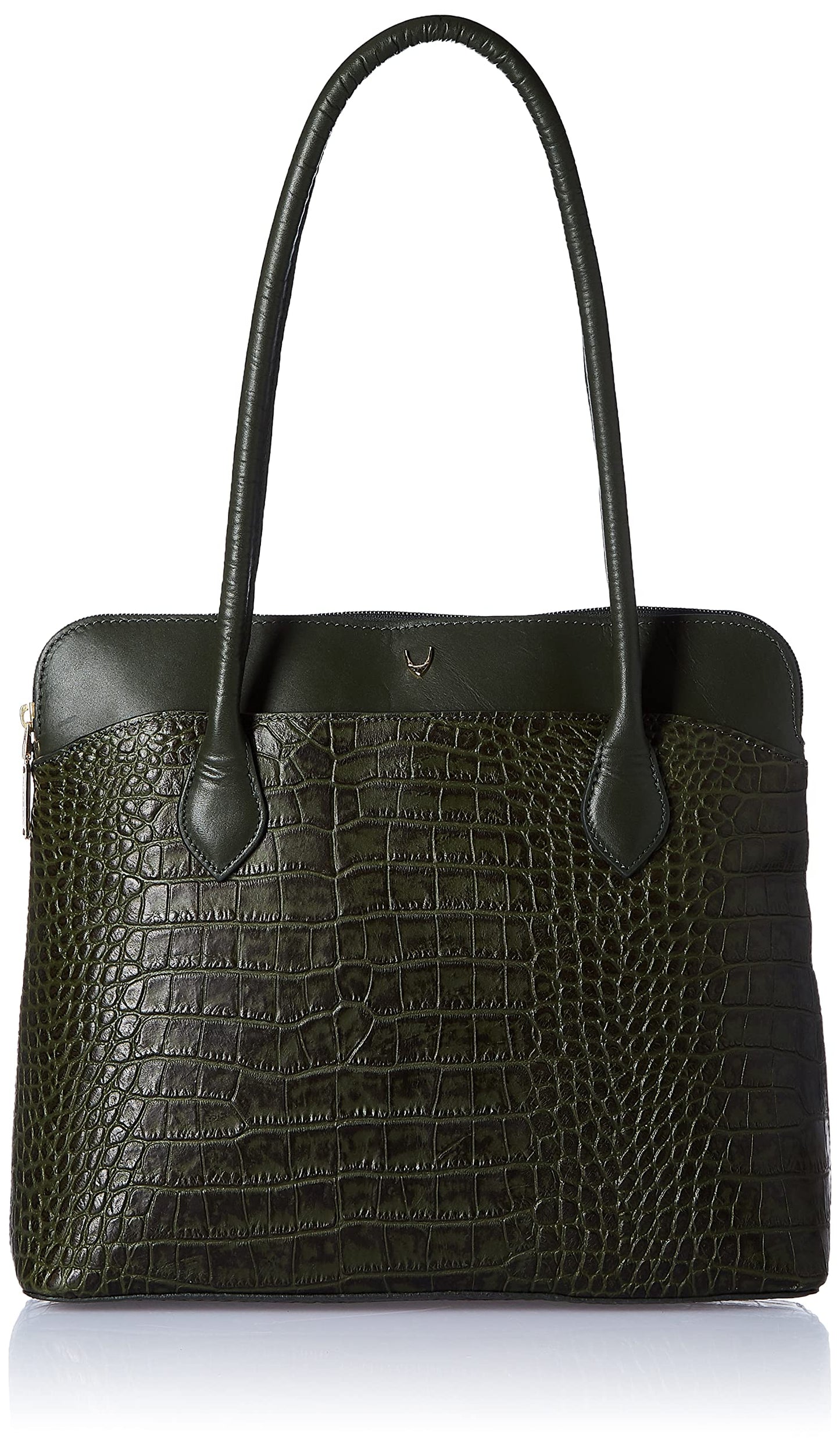 Hidesign womens SB FABIOLA II Large Emerald Tote Bag - SaumyasStore