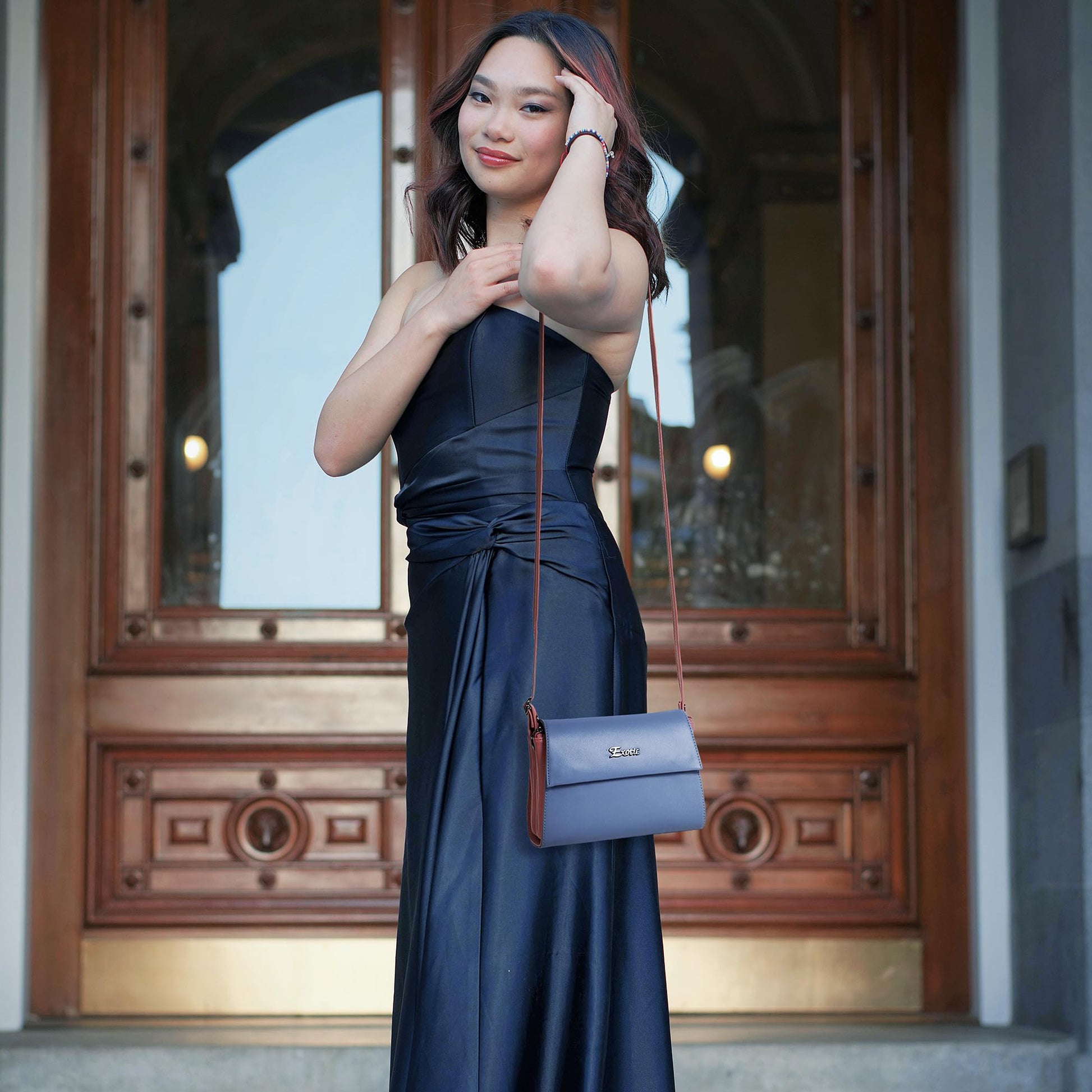 EXOTIC Stylish and Durable Sling Bag (BLUE) - SaumyasStore