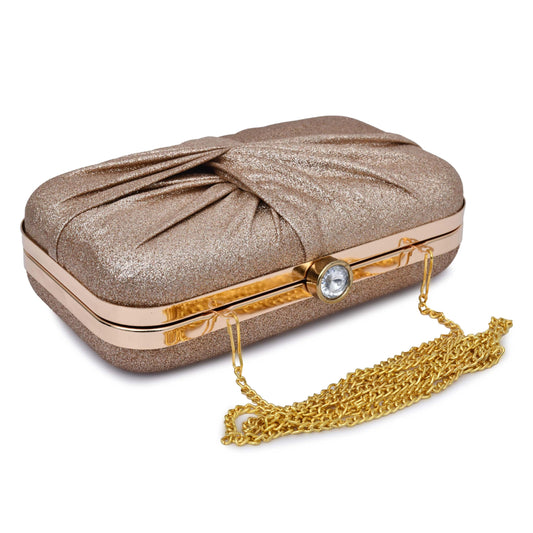 For The Beautiful You Women's Clutch (Gu-Mu) (Peach) - SaumyasStore