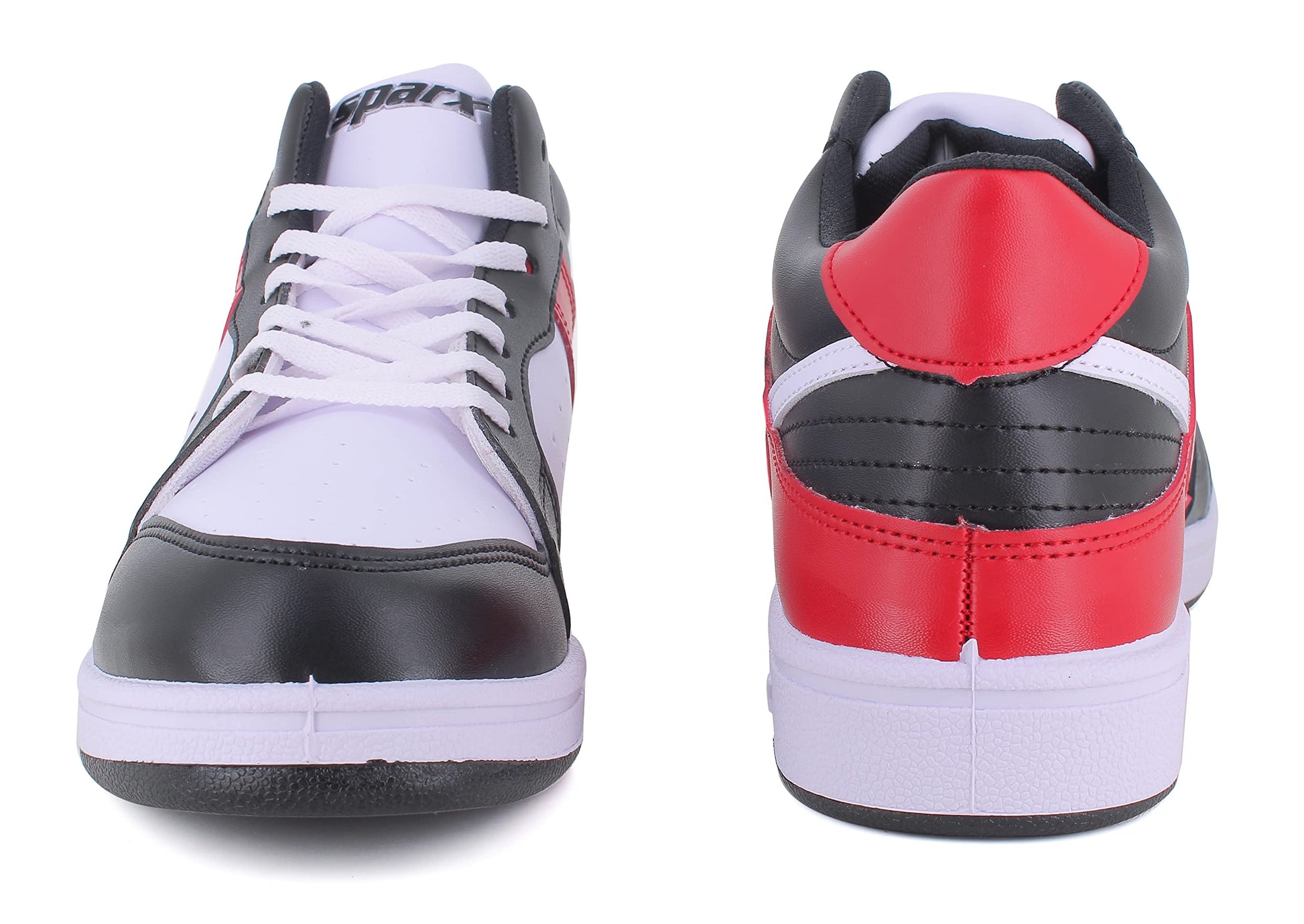 Sparx Mens  Whiteblack Sneaker - SaumyasStore