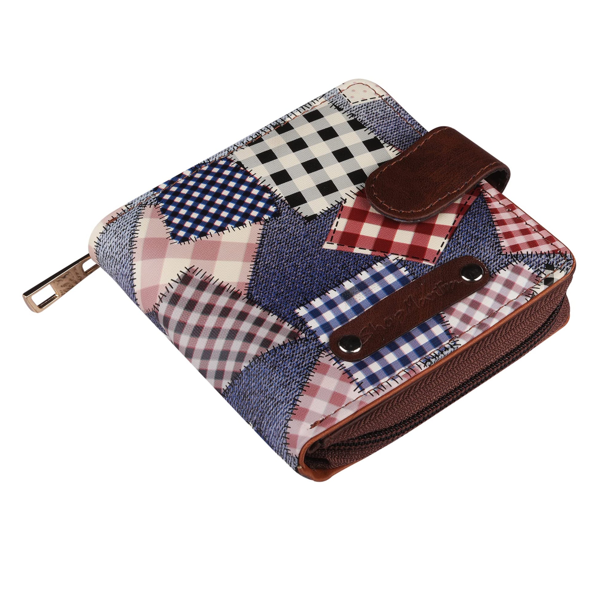 ShopMantra Faux Leather Women Purse(blue) - SaumyasStore