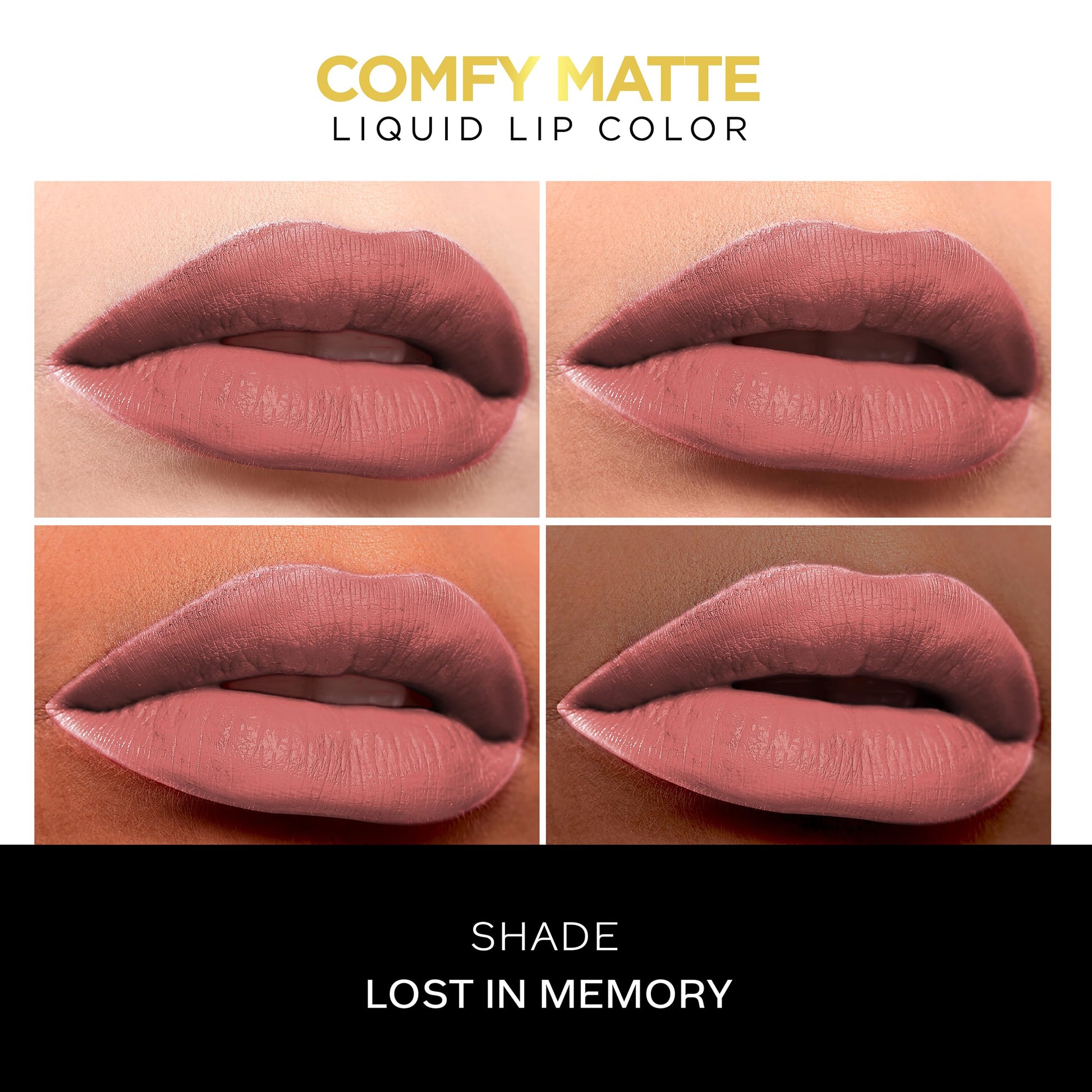 FACES CANADA Comfy Matte Liquid Lipstick - Lost In Memory 24, 3 ml | Comfortable 10HR Longstay | Intense Matte Color | Almond Oil & Vitamin E Infused | Super Smooth | No Dryness | No Alcohol - SaumyasStore