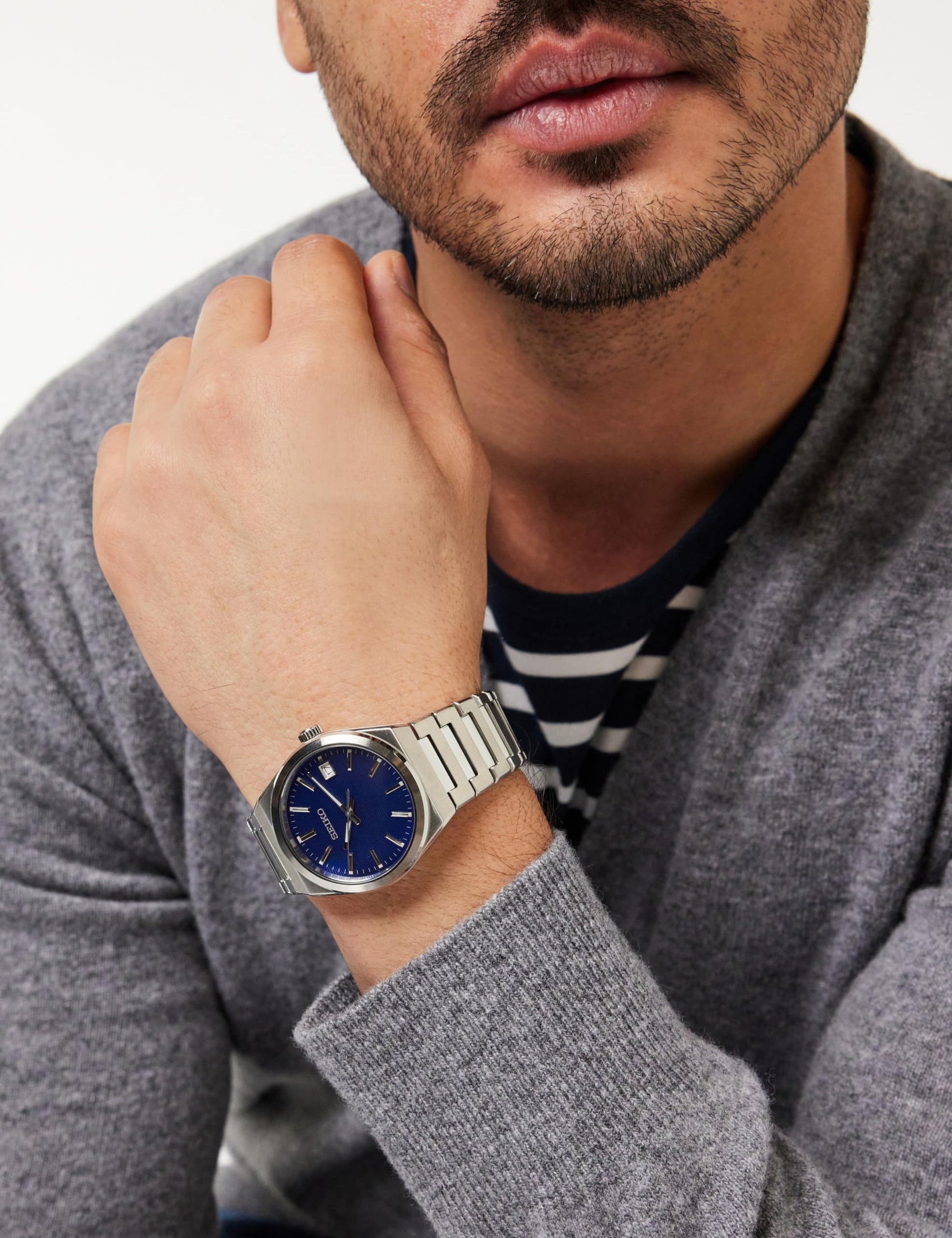 Seiko Dress Chronograph Men's Watch - SaumyasStore