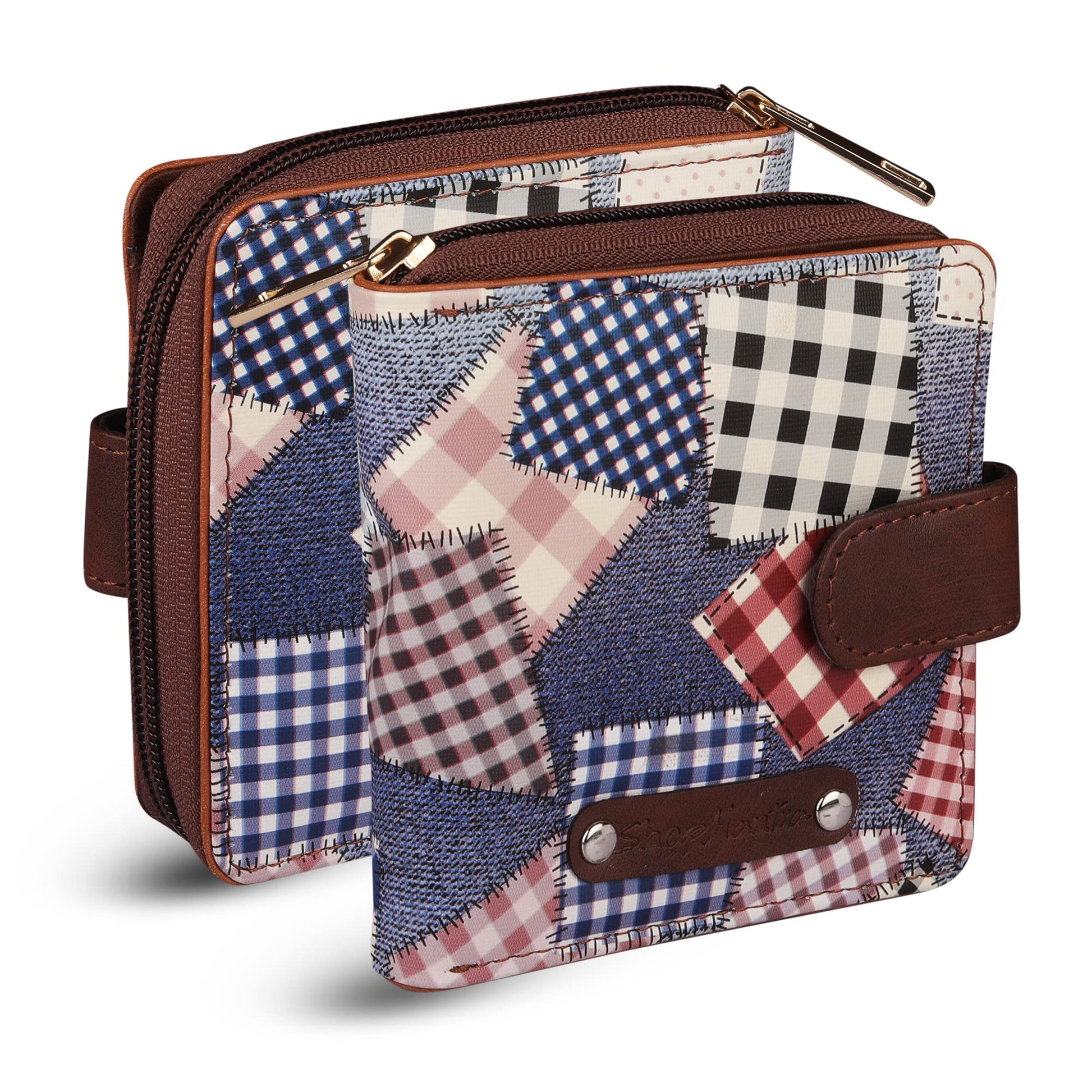 ShopMantra Faux Leather Women Purse(blue) - SaumyasStore