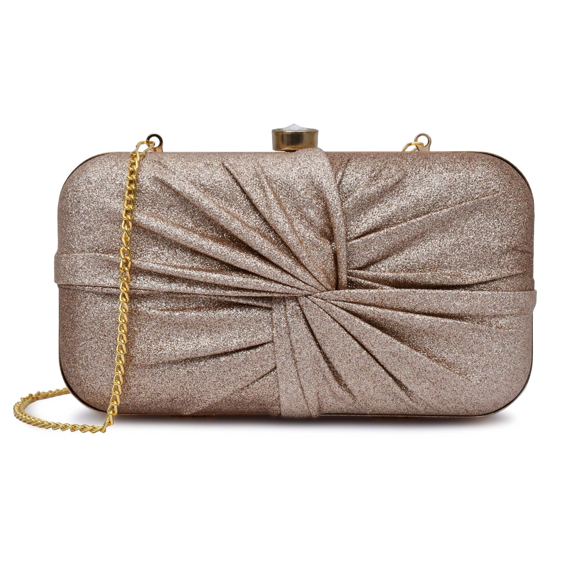 For The Beautiful You Women's Clutch (Gu-Mu) (Peach) - SaumyasStore