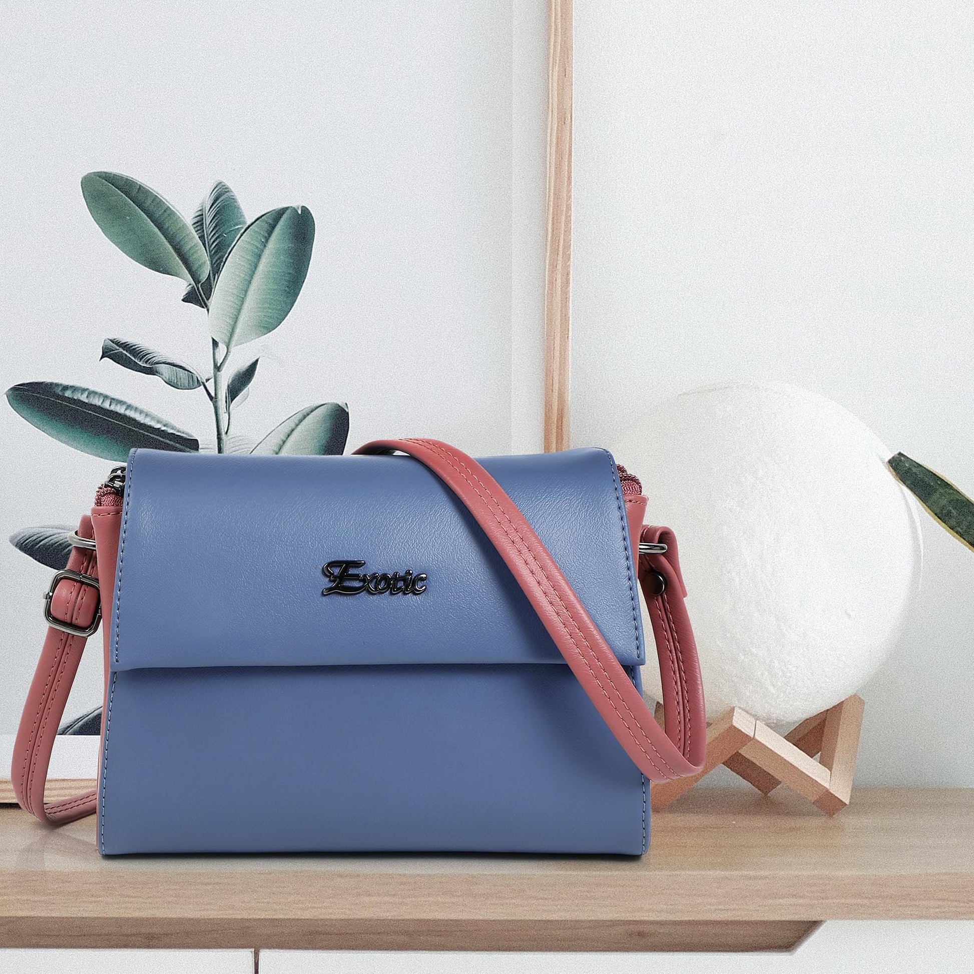 EXOTIC Stylish and Durable Sling Bag (BLUE) - SaumyasStore