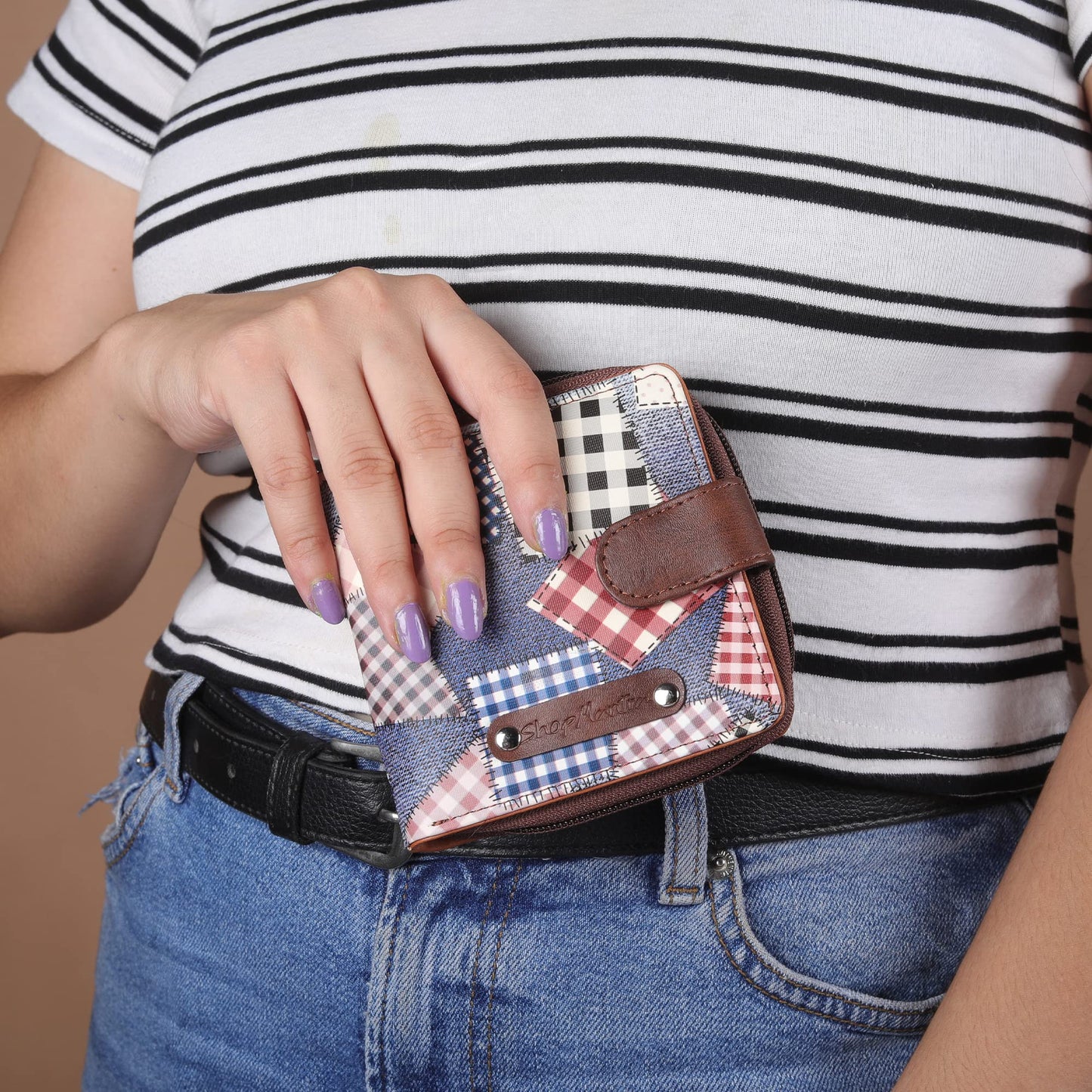 ShopMantra Faux Leather Women Purse(blue) - SaumyasStore